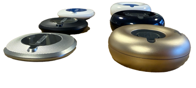 Grupp med vellux tryckknappar