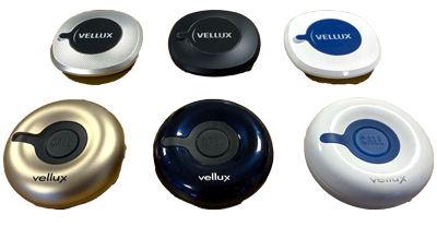 Grupp med vellux tryckknappar