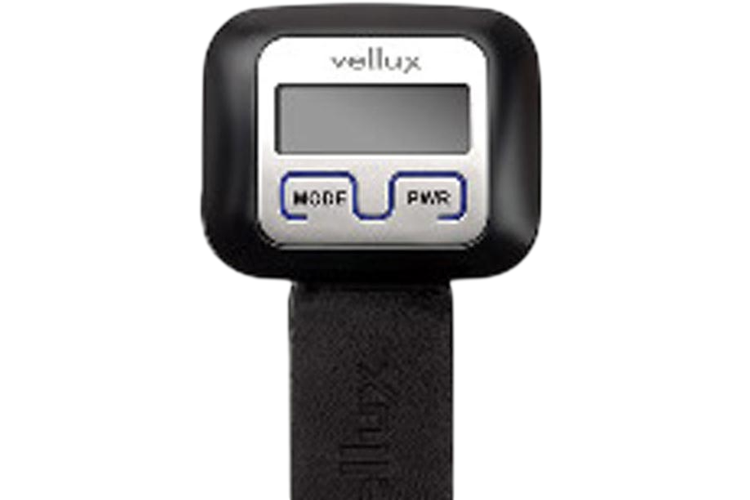 Produkten VHP4, ett svart klockarmband