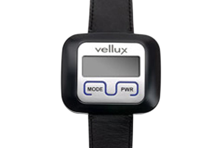 Produkten VHP4, ett svart klockarmband